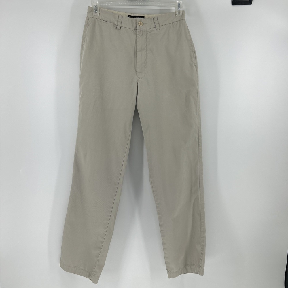 Banana Republic Pants Men's 31R Khaki Beige Chino Cotton Business Casual